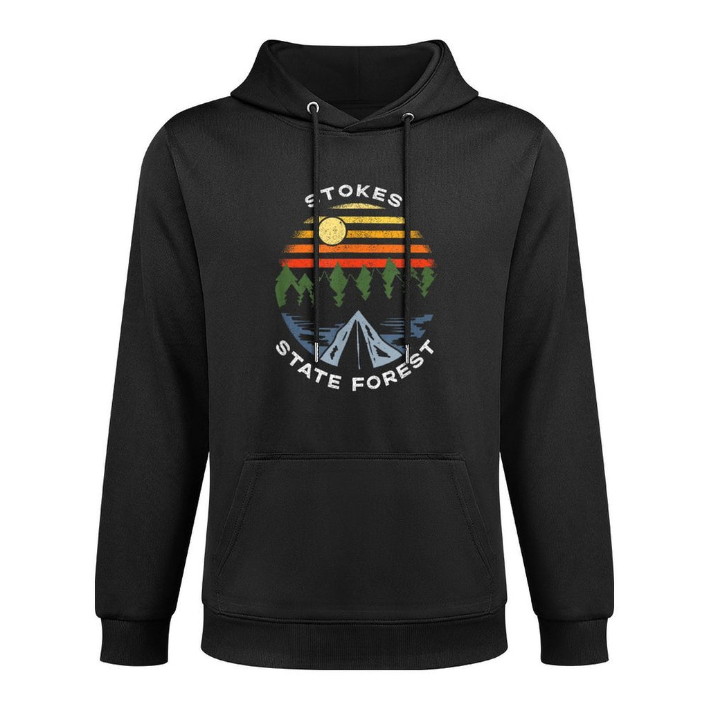 Stokes State Forest New Jersey Vacation Camping Souvenir Customizable Surface Hoodie