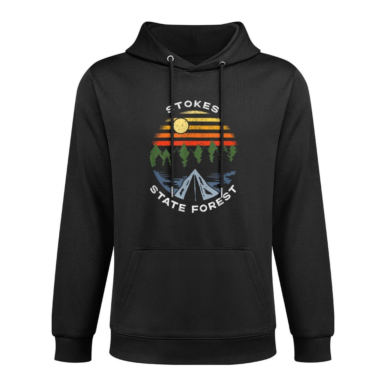 Stokes State Forest New Jersey Vacation Camping Souvenir Customizable Surface Hoodie