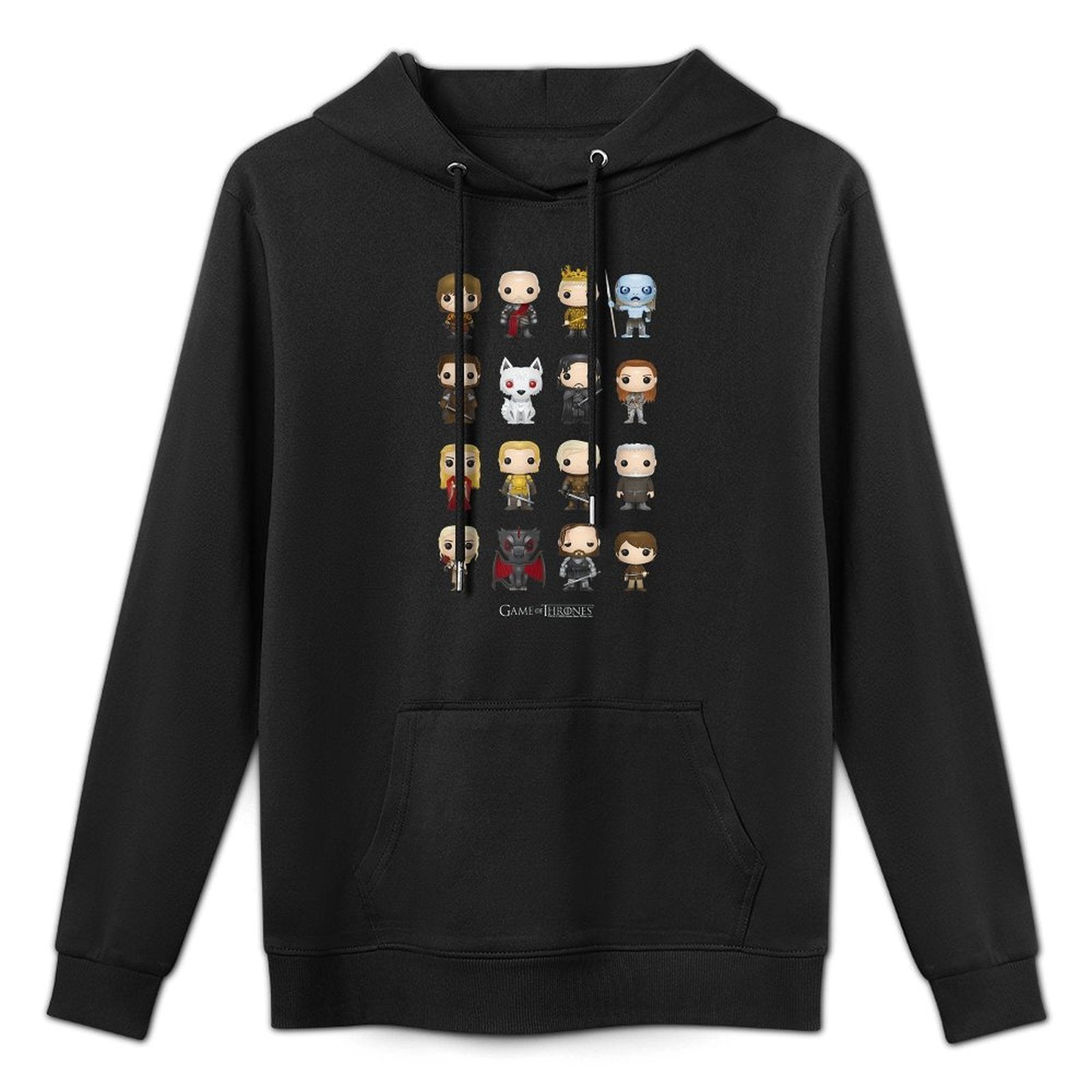 Game Of Thrones Group Shot Pop Art Figures Machine Washable Hoodie
