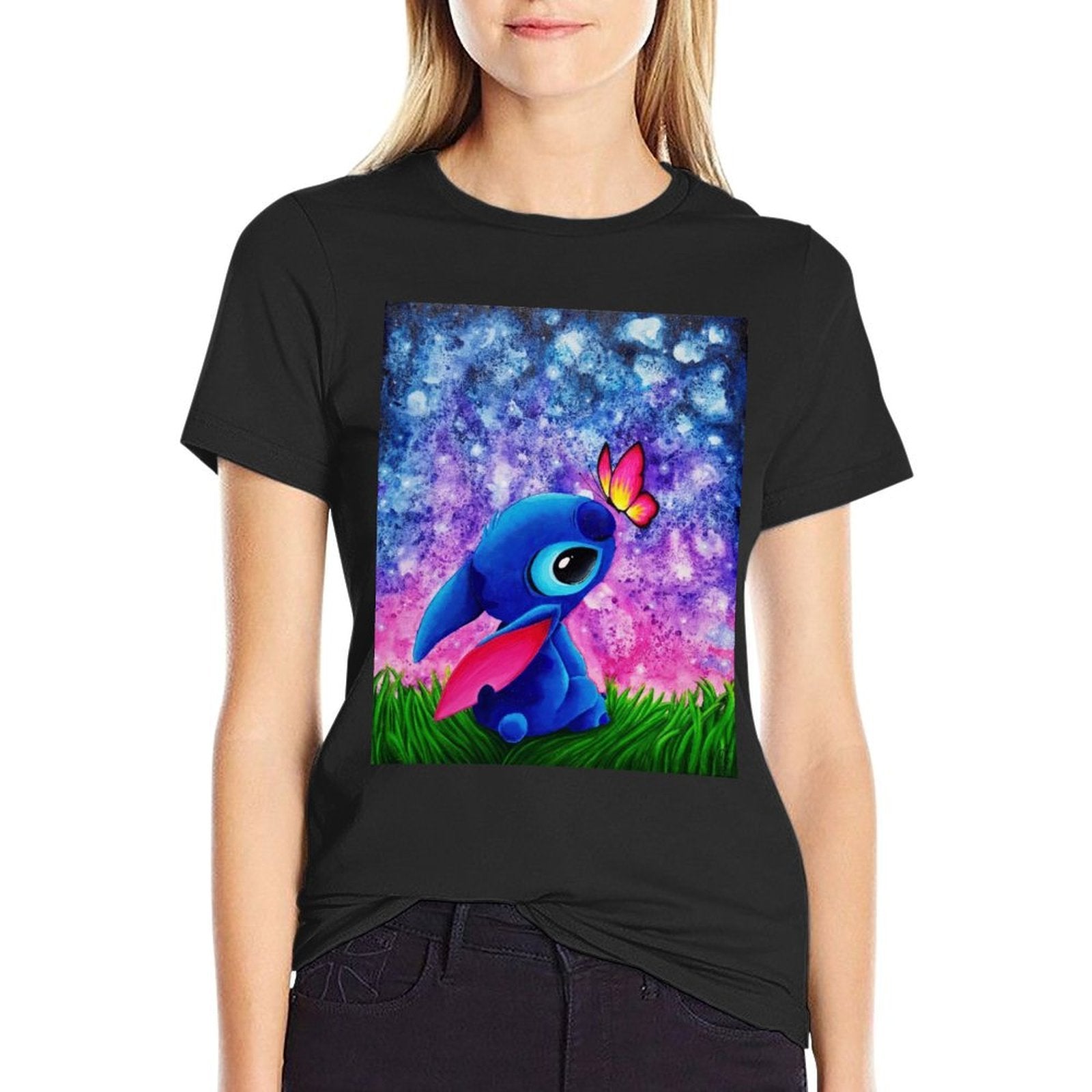 Stich Butterfly  Relaxed-fit T-Shirt