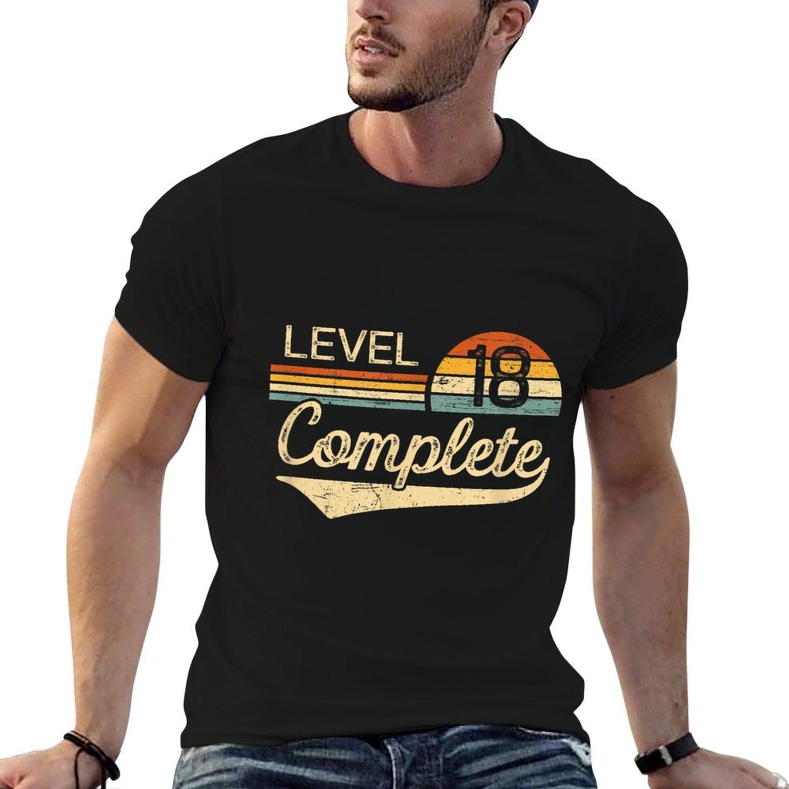 Level 18 Complete Vintage 18th Wedding Anniversary  Breathable T-Shirt