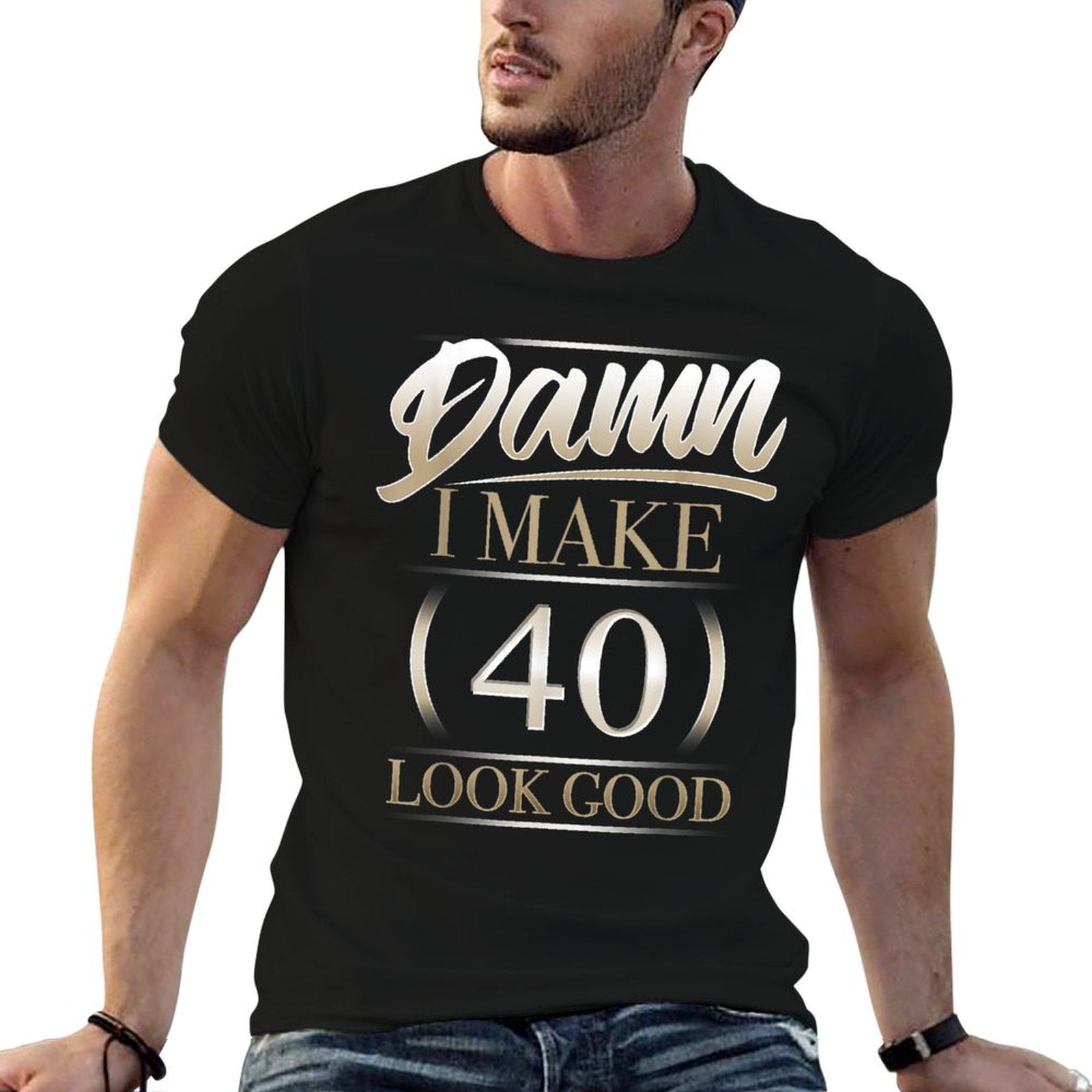 40th Birthday T Funny Women Men  Lightweight T-Shirt