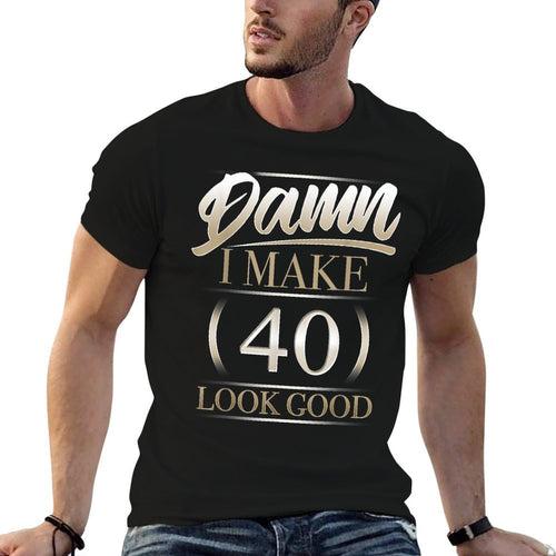40th Birthday T Funny Women Men  Lightweight T-Shirt