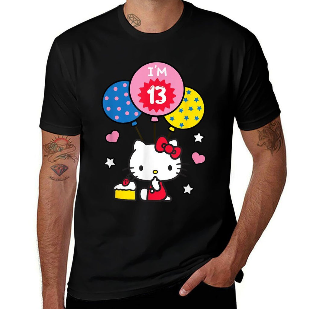Hello Kitty I'm 13 Birthday  Stretchy T-Shirt