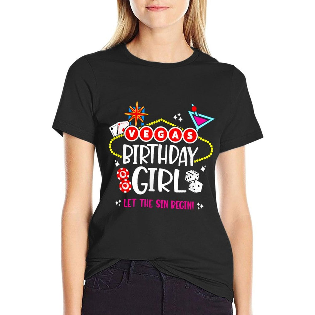 Las Vegas Birthday Squad  Wrinkle-resistant T-Shirt