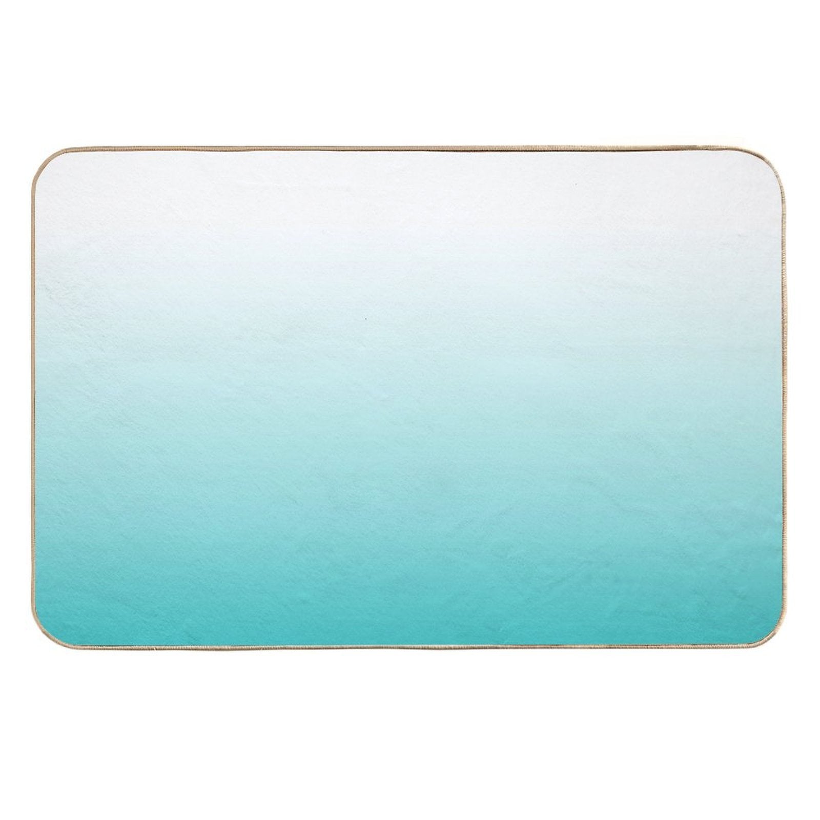 Turquoise Ombre  Eco-Friendly Bath Mat