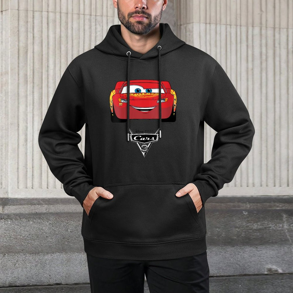 Womens Cars - Lightning McQueen Versatile Streetwear Hoodie