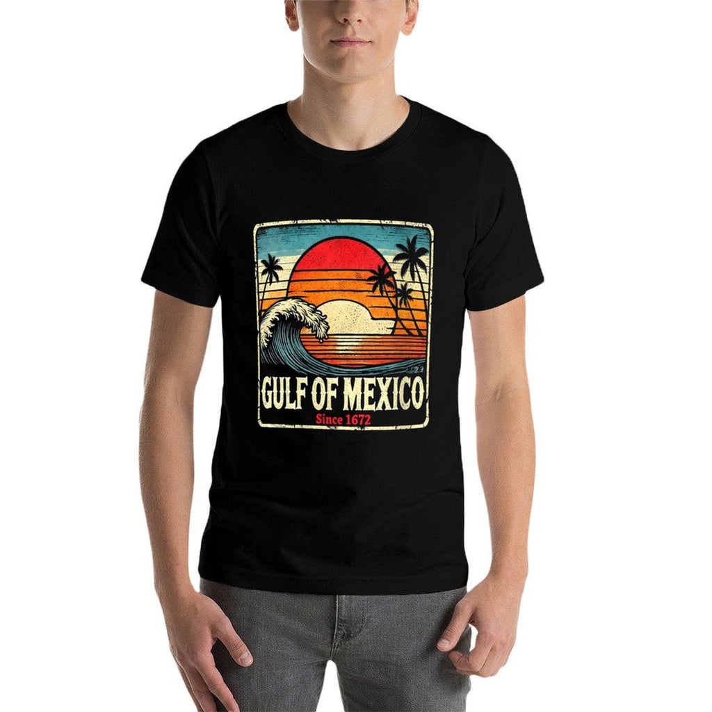 Womens Gulf of Mexico  Vintage-inspired T-Shirt