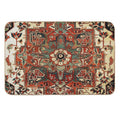 Antique Persian Heriz Rug Print  Eco-Friendly Bath Mat