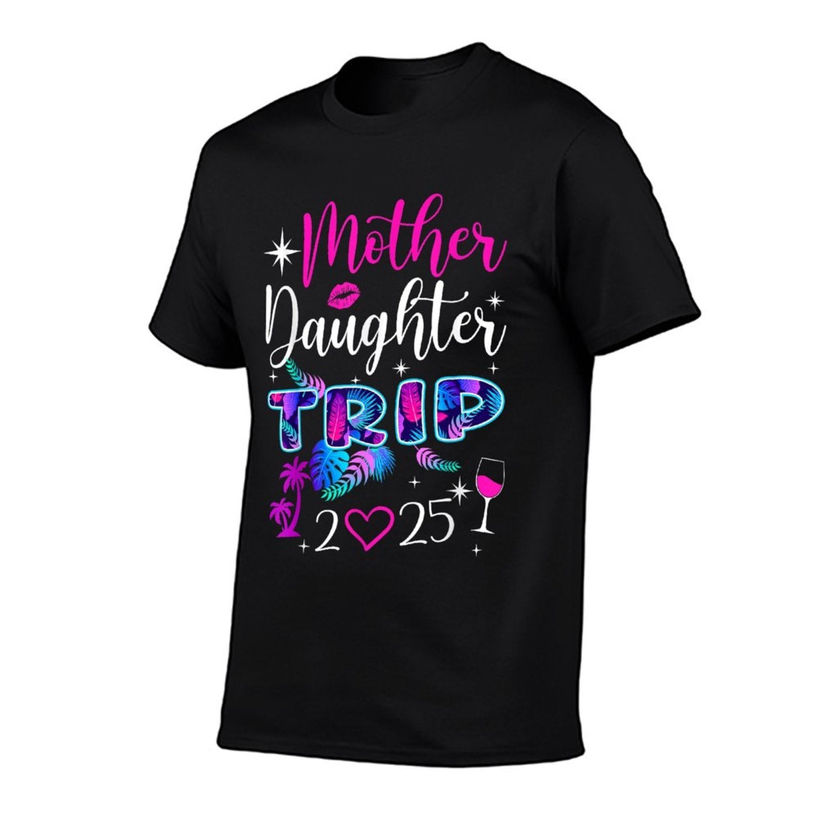 Mother Daughter Trip 2025 Family Vacay Mom Matching  Polyester Blend T-Shirt