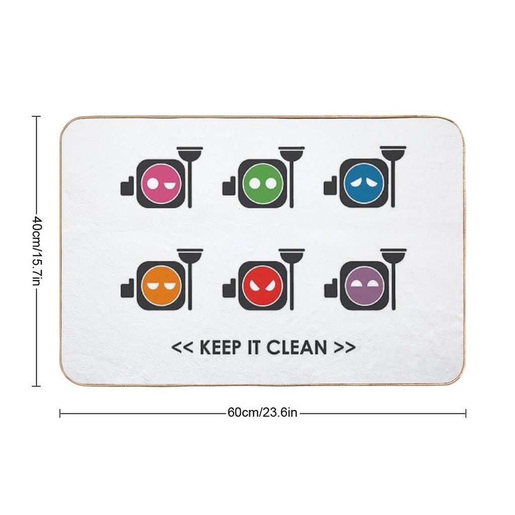 Keep It Clean Emotions  Anti-Trip Bath Mat