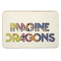 Imagine Dragons Cracks  Repositionable Bath Mat