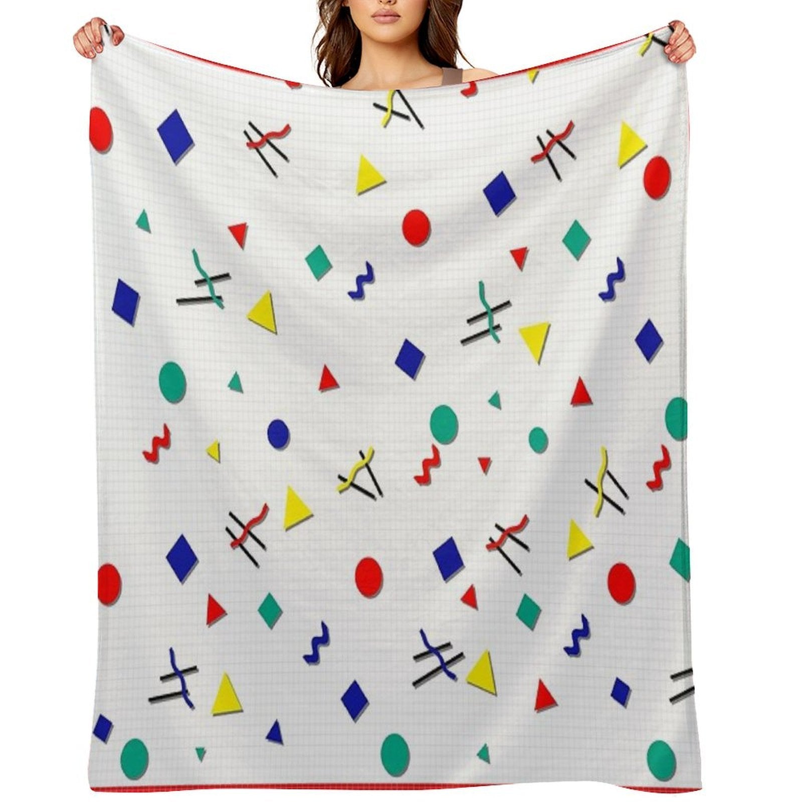 90s Squiggle Comforter Quick-dry Throw Blanket