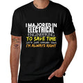 Electrical Engineering Major Gift for Back to School Gift  Moisture-wicking T-Shirt