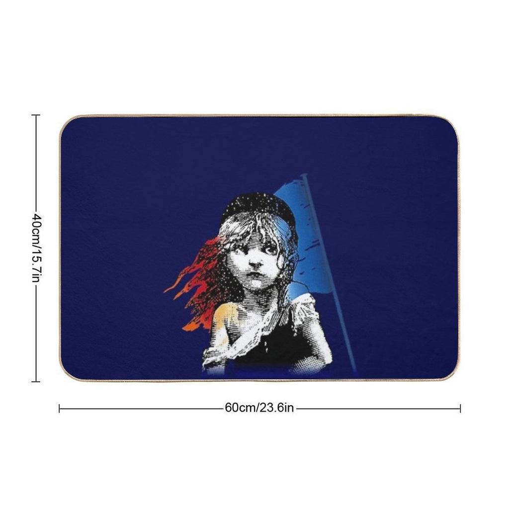Les Mis  Anti-Trip Bath Mat