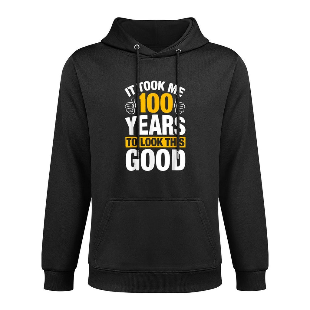 100th Birthday Design Cool 100 Years Old 100th Birthday Easy Care Hoodie
