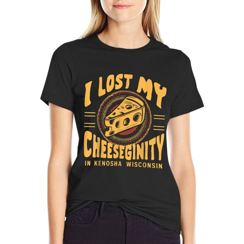 Funny I Lost My Cheeseginity In Kenosha Wisconsin Meme  Odor-resistant T-Shirt