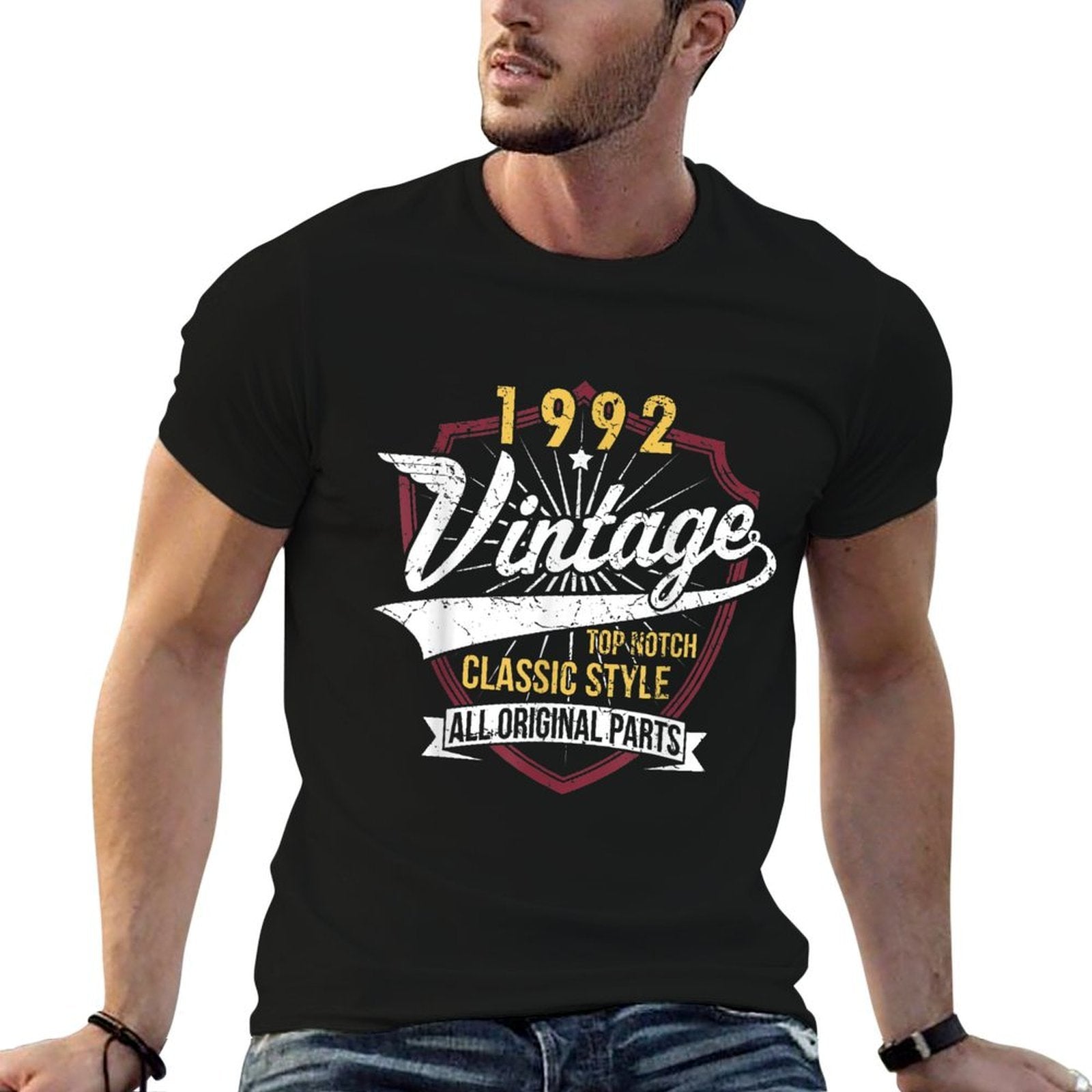 Turning 30 Birthday Decorations Men 30th BDay 1992 Birthday  Quick-drying T-Shirt