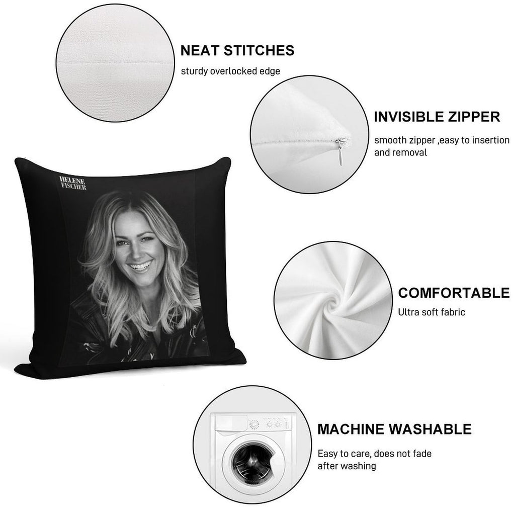 Helene Fischer Soft Bedroom Essential Throw Pillow