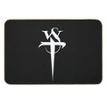 Stabbing Westwared Classic Dagger Logo  Easy Maintenance Bath Mat