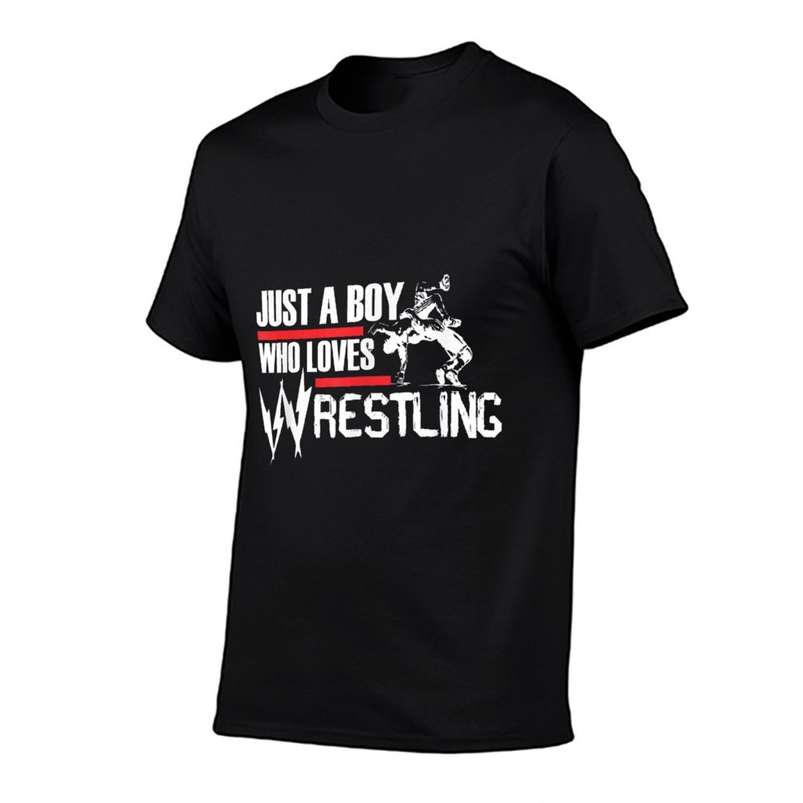 Just A Boy Who Loves Wrestling, Wrestler Wrestle, Fighter 2  Classic T-Shirt