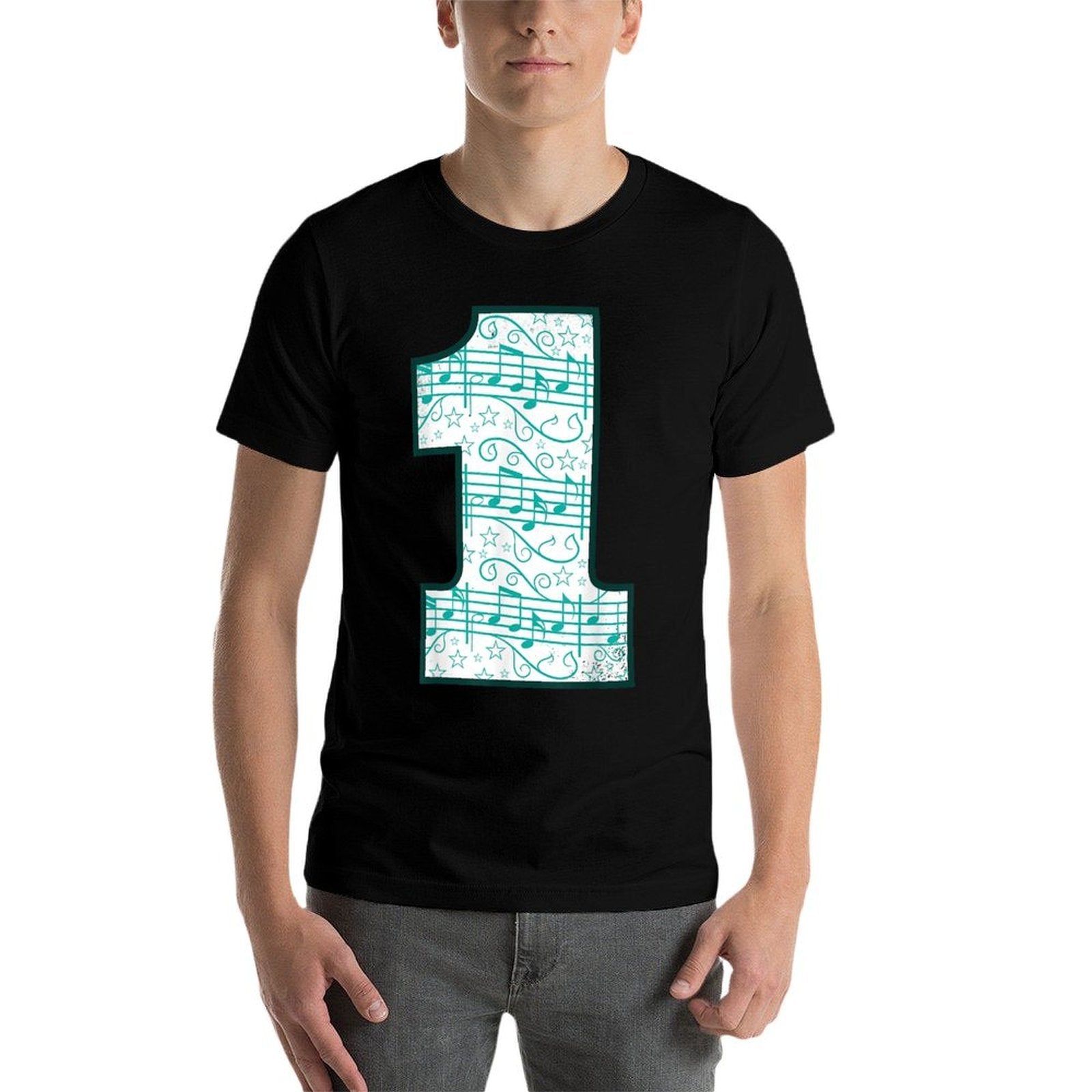 1st Birthday Design - One Year Old - Music Lover  Breathable T-Shirt