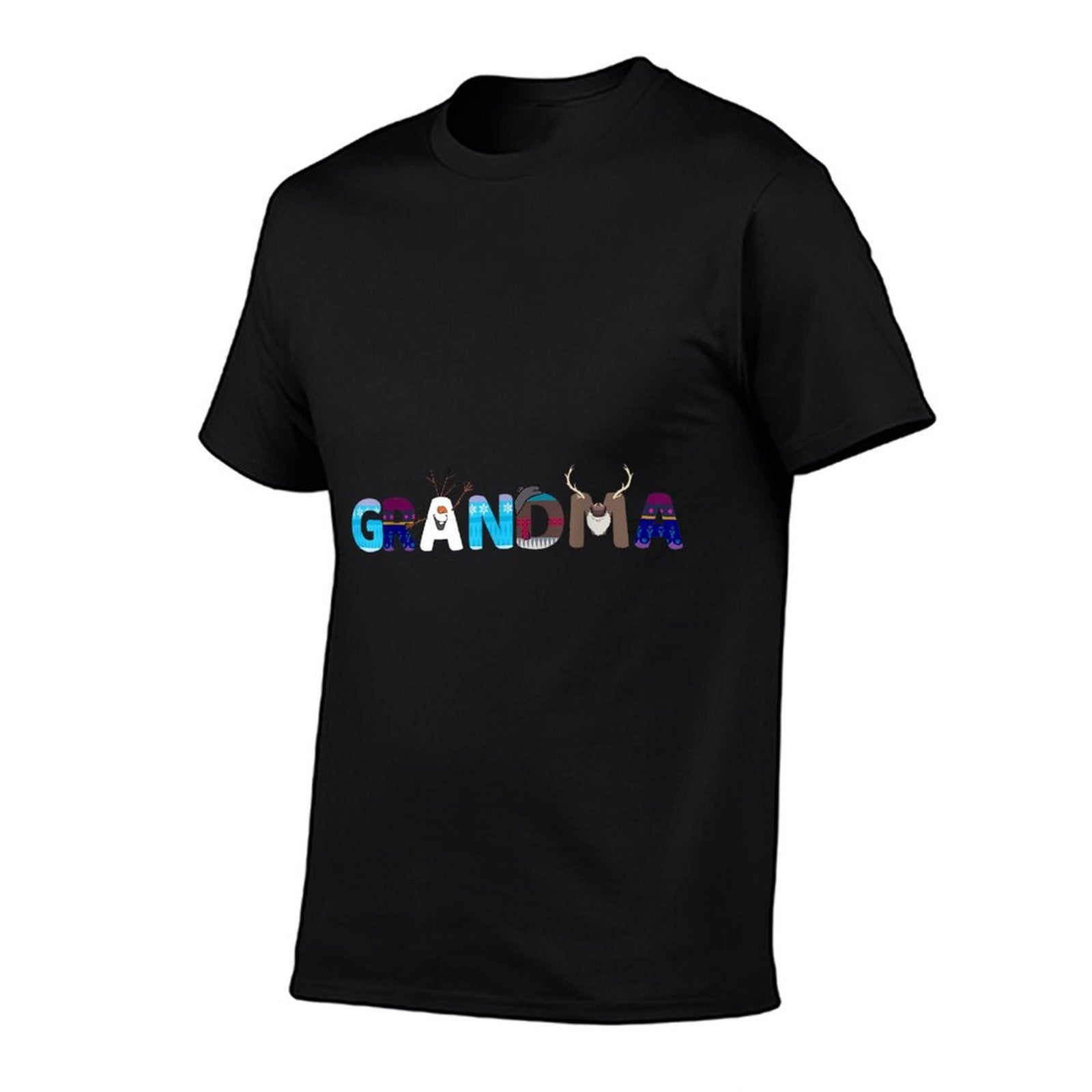 Frozen Grandma Birthday Family Party Snowman Funny Love  Relaxed-fit T-Shirt