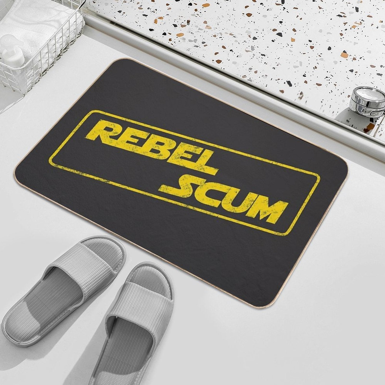 Rebel Scum  Anti-Trip Bath Mat