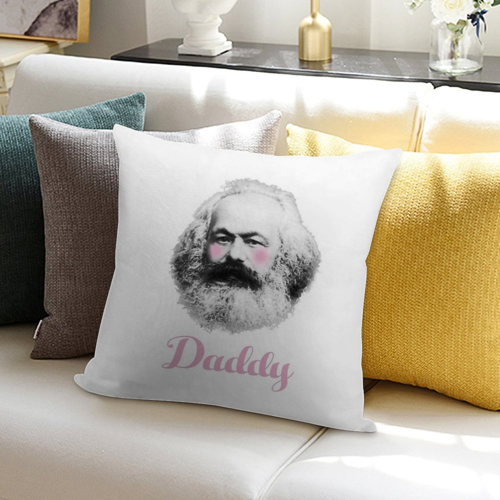 Daddy Karl Soft Home Decor Throw Pillow