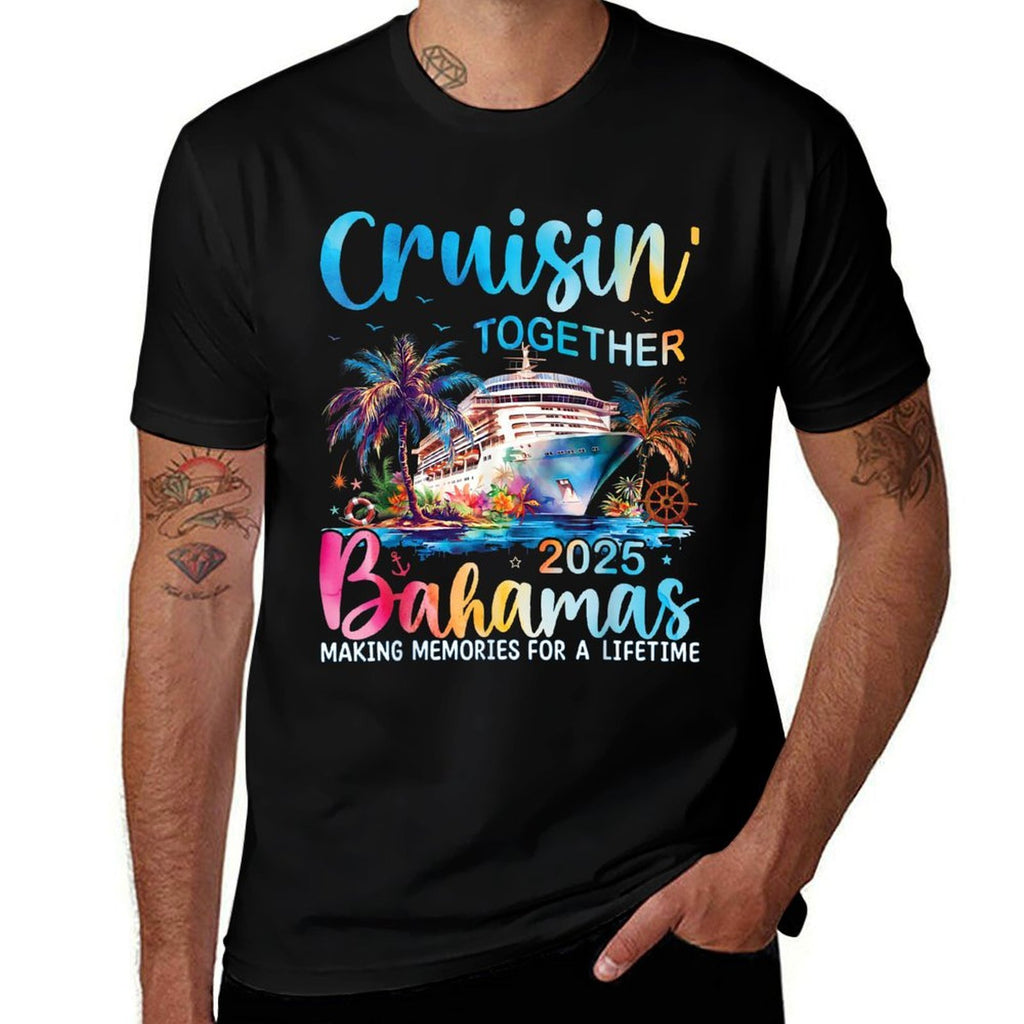 Cruisin Together Bahamas 2025 Family Cruise Bahamas Vacation  Versatile T-Shirt