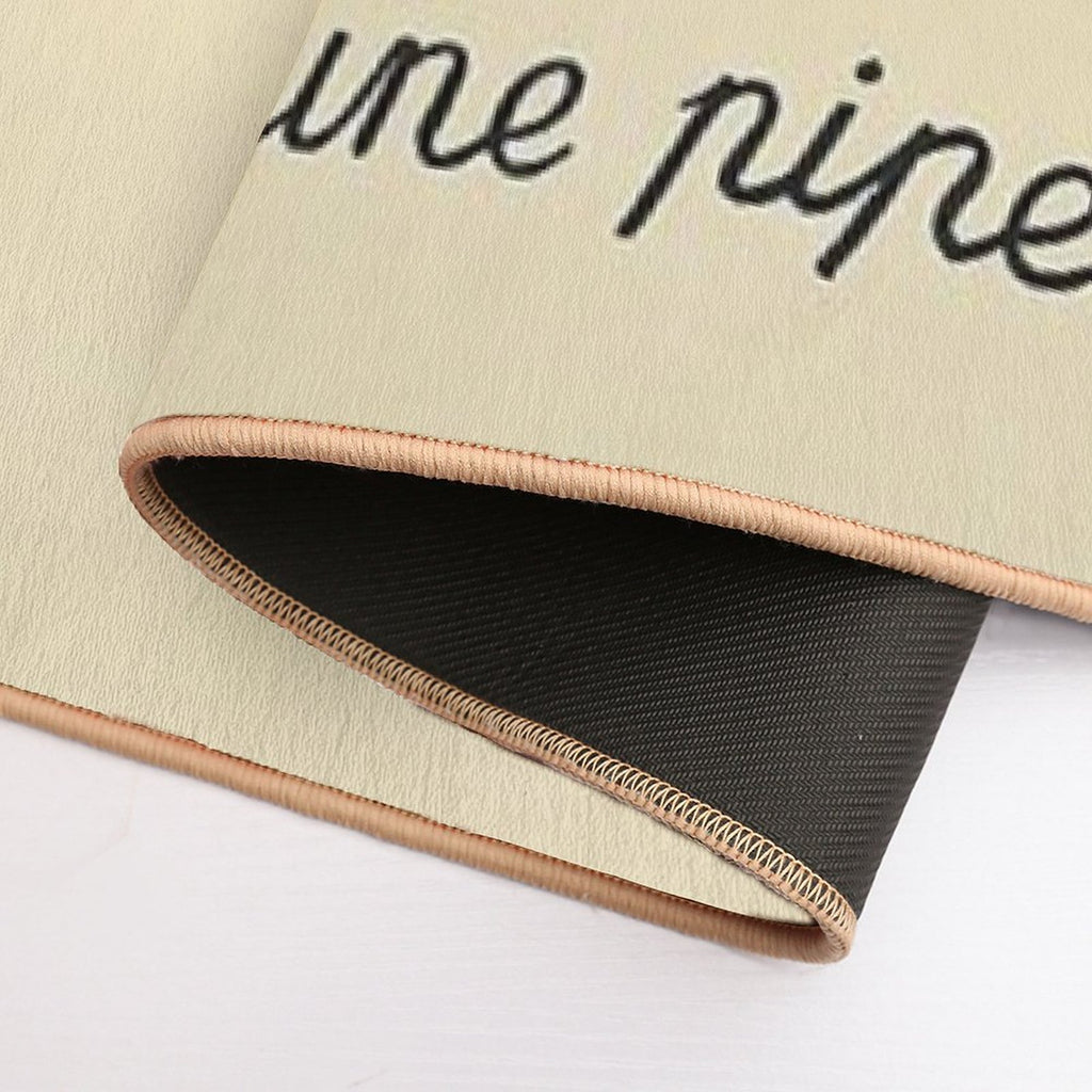 This Is Not A Pipe  Absorbent Bath Mat