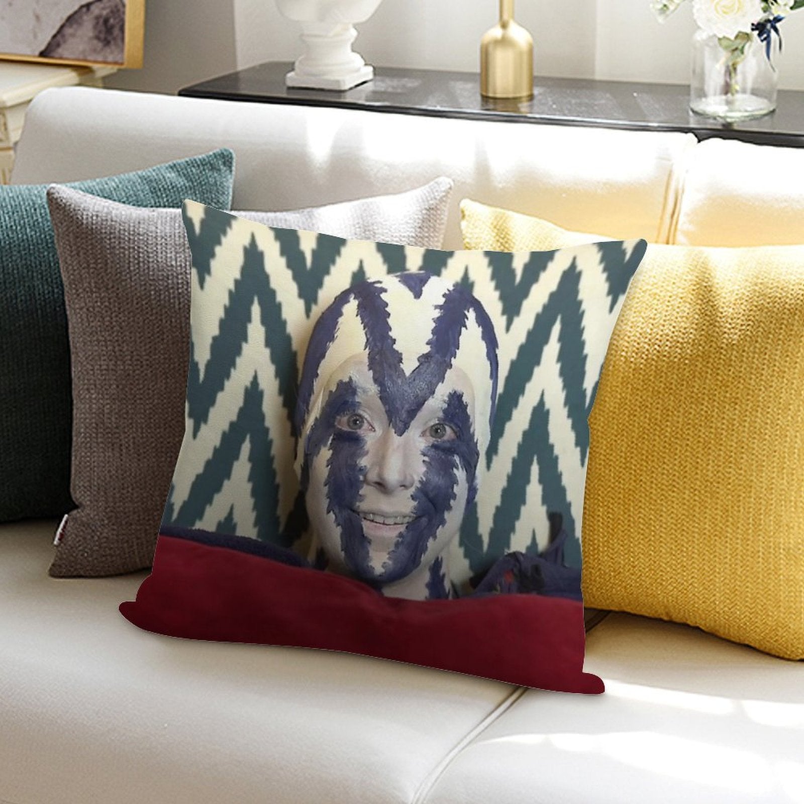 I'm A Chair Beech Soft Easy Maintenance Throw Pillow