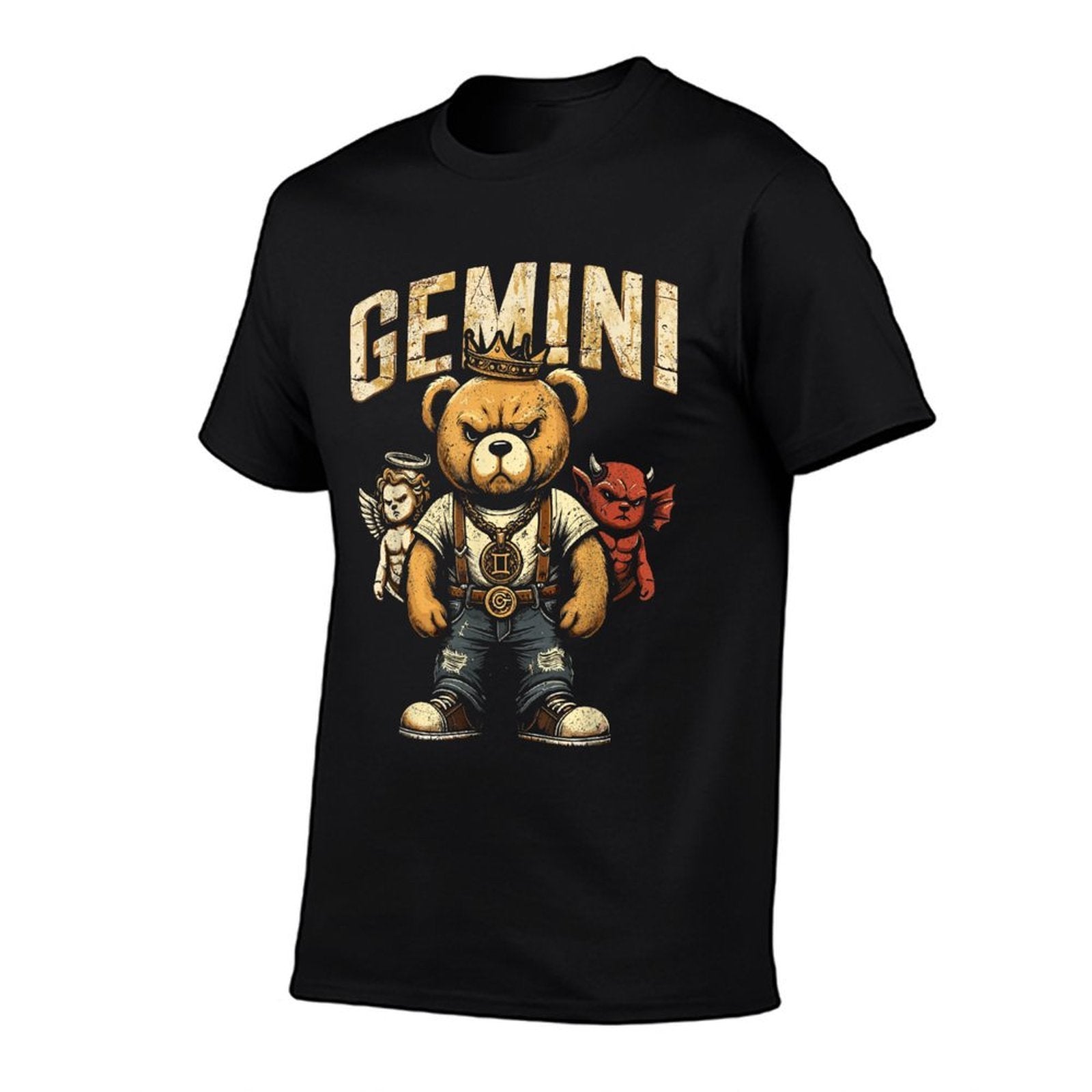 Gemini King Birthday Teddy Bear May Bornns, Boys, Men's  Wrinkle-resistant T-Shirt