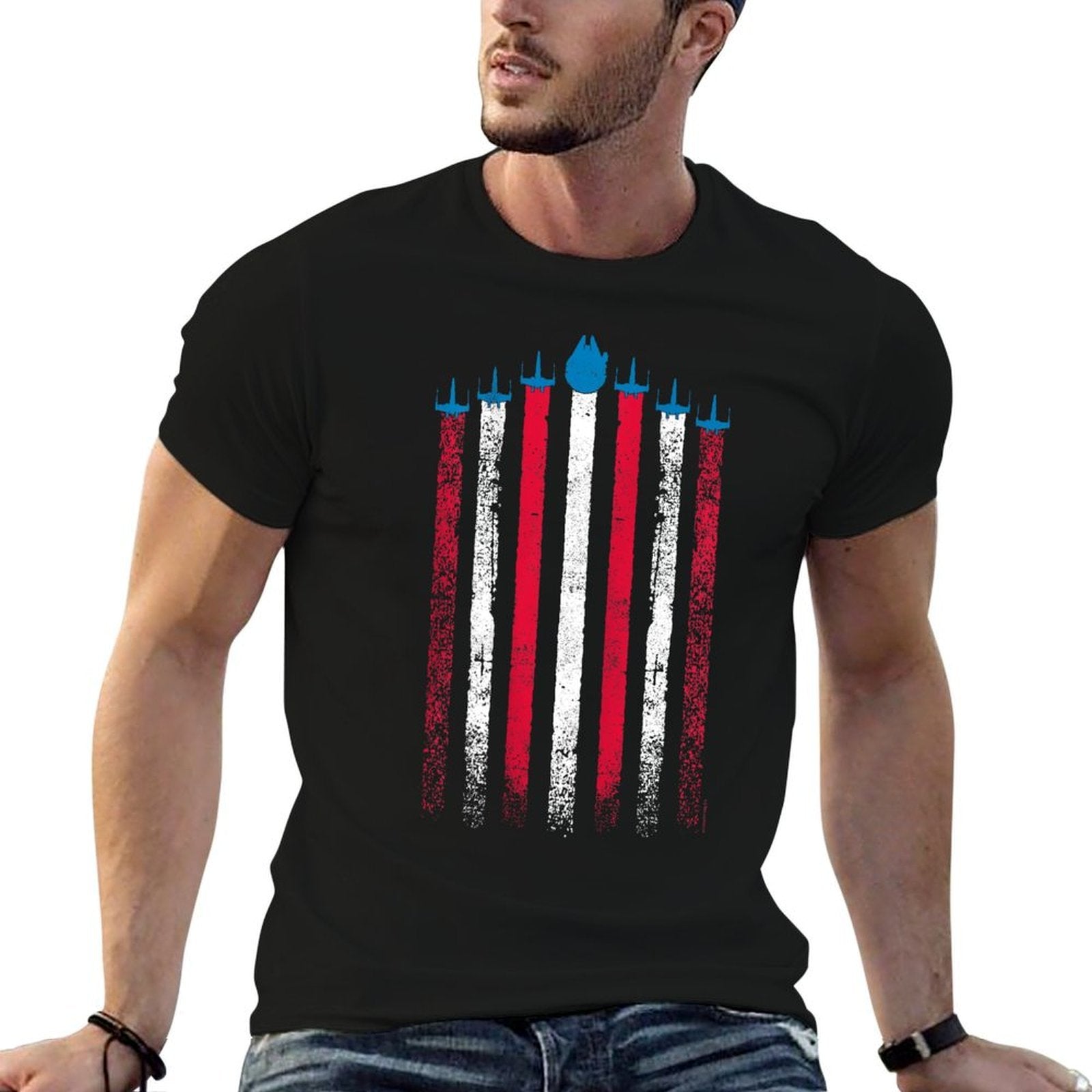 Star Wars - Ship Americana  Relaxed-fit T-Shirt