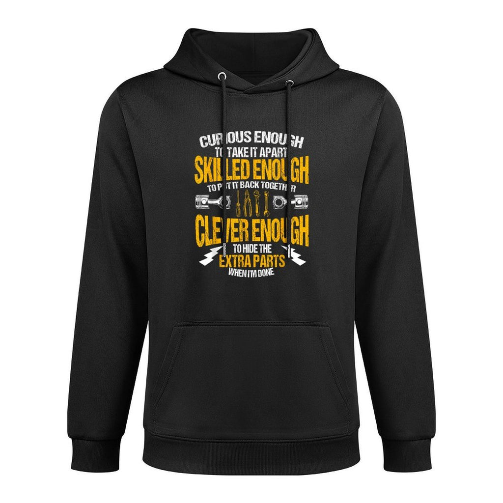 Funny Car Mechanic Gift Mechanic Tool Tuner Shape Retention Hoodie