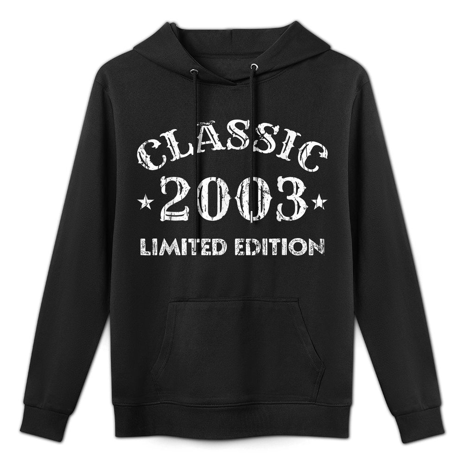 20 Years Old Classic Car 2003 Limited Edition 20th Birthday Colorfast Hoodie
