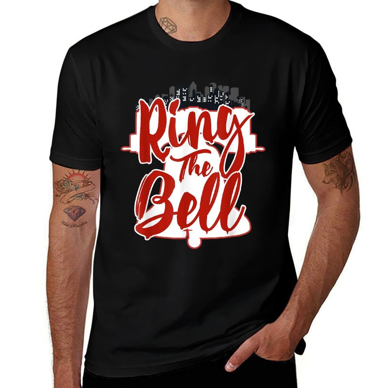 Philly Ring The Bell Philadelphia Baseball Vintage Christmas  Quick-drying T-Shirt