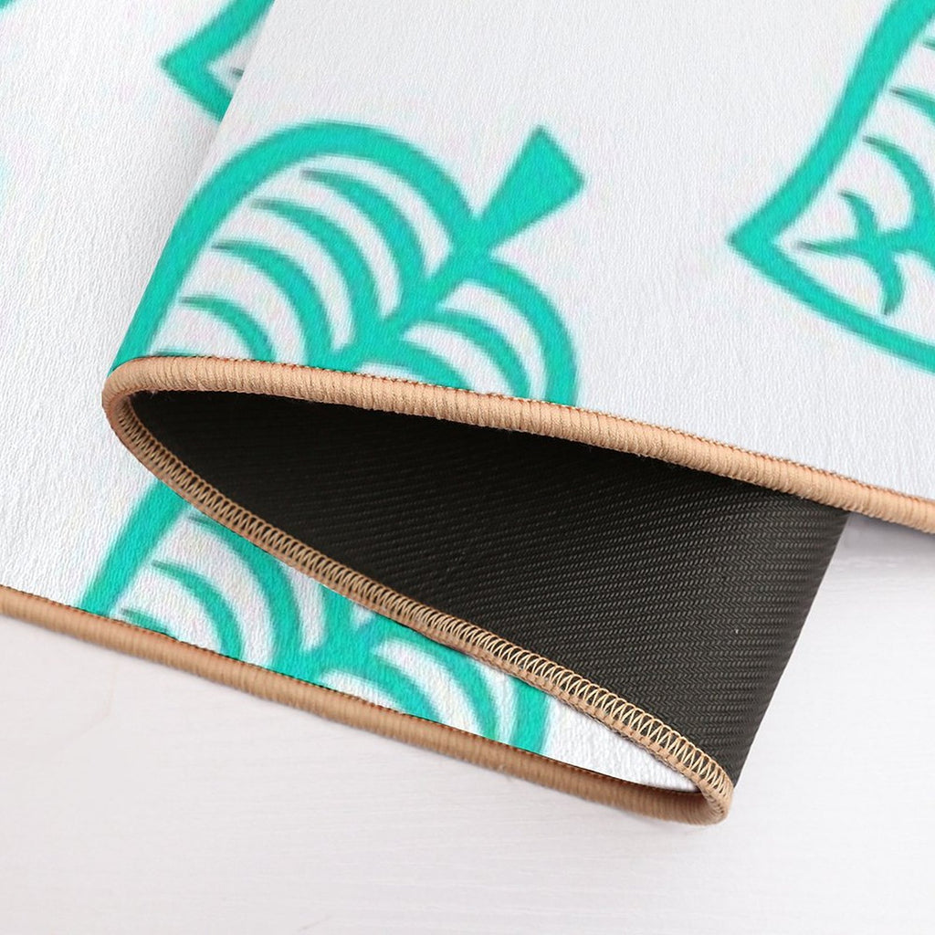 ACNH Leaf  Fade-Resistant Bath Mat