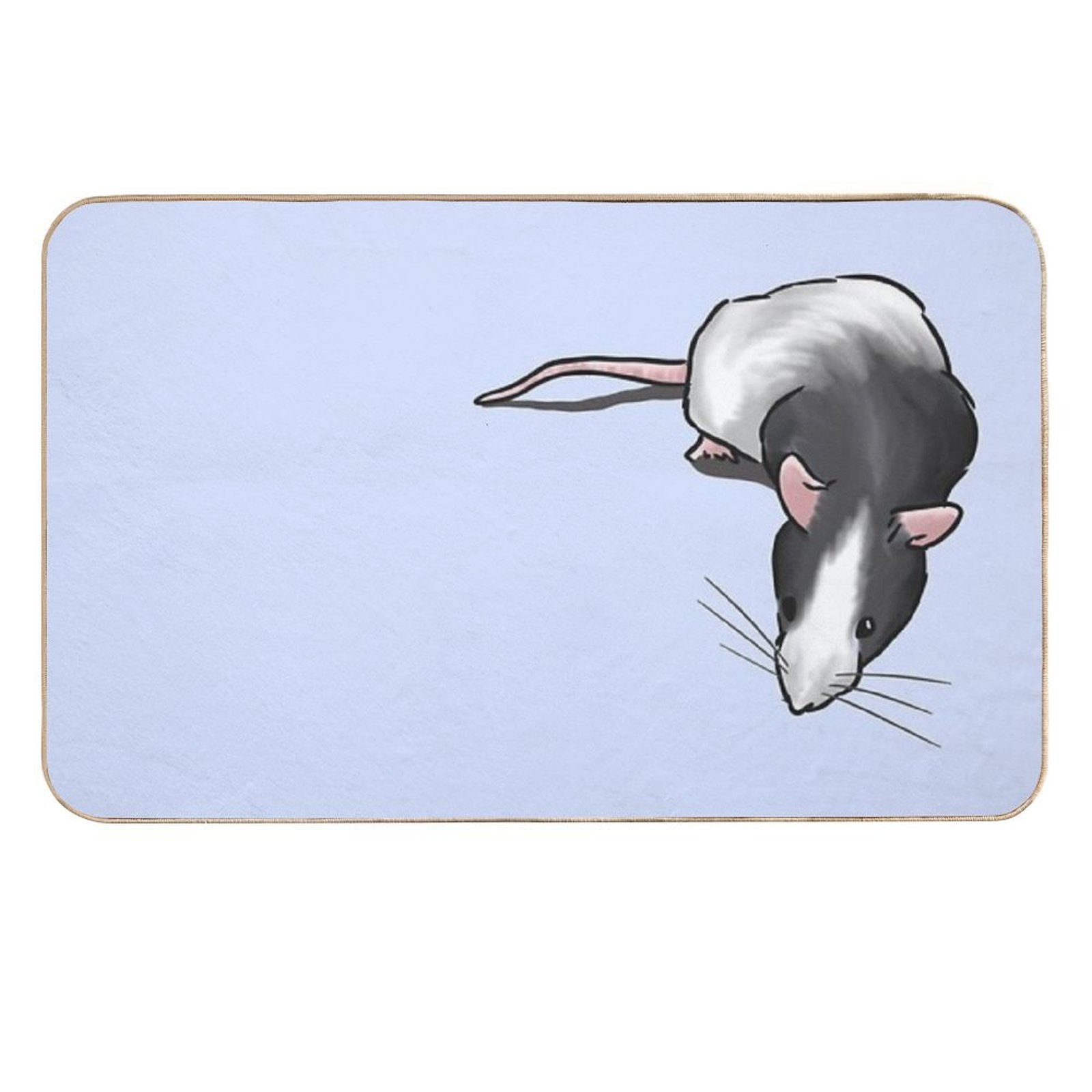 Arwen The Rat  Eco-Friendly Bath Mat