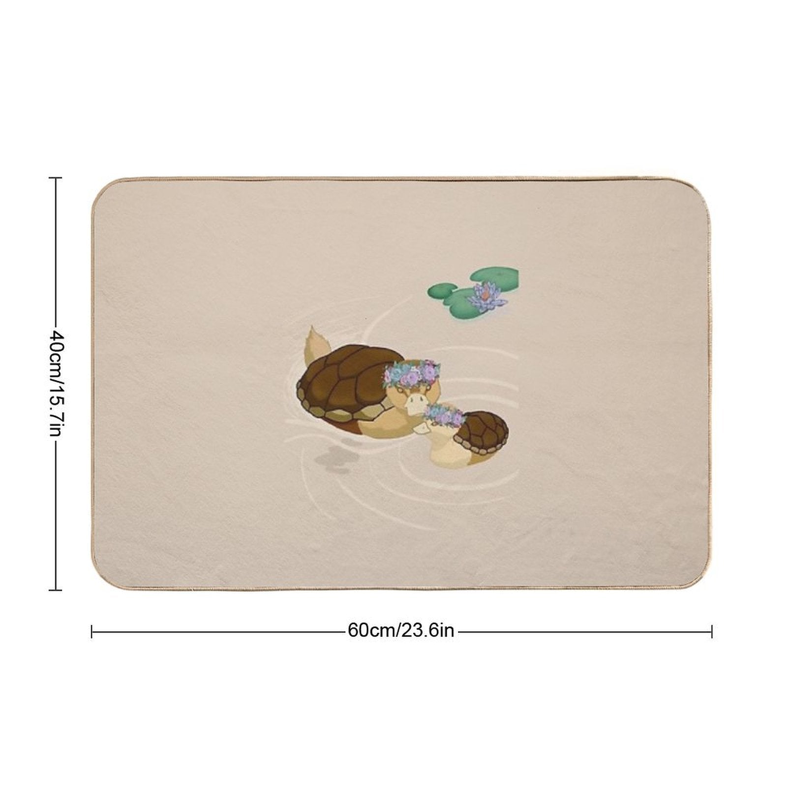 Turtleducks  High-Traffic Bath Mat