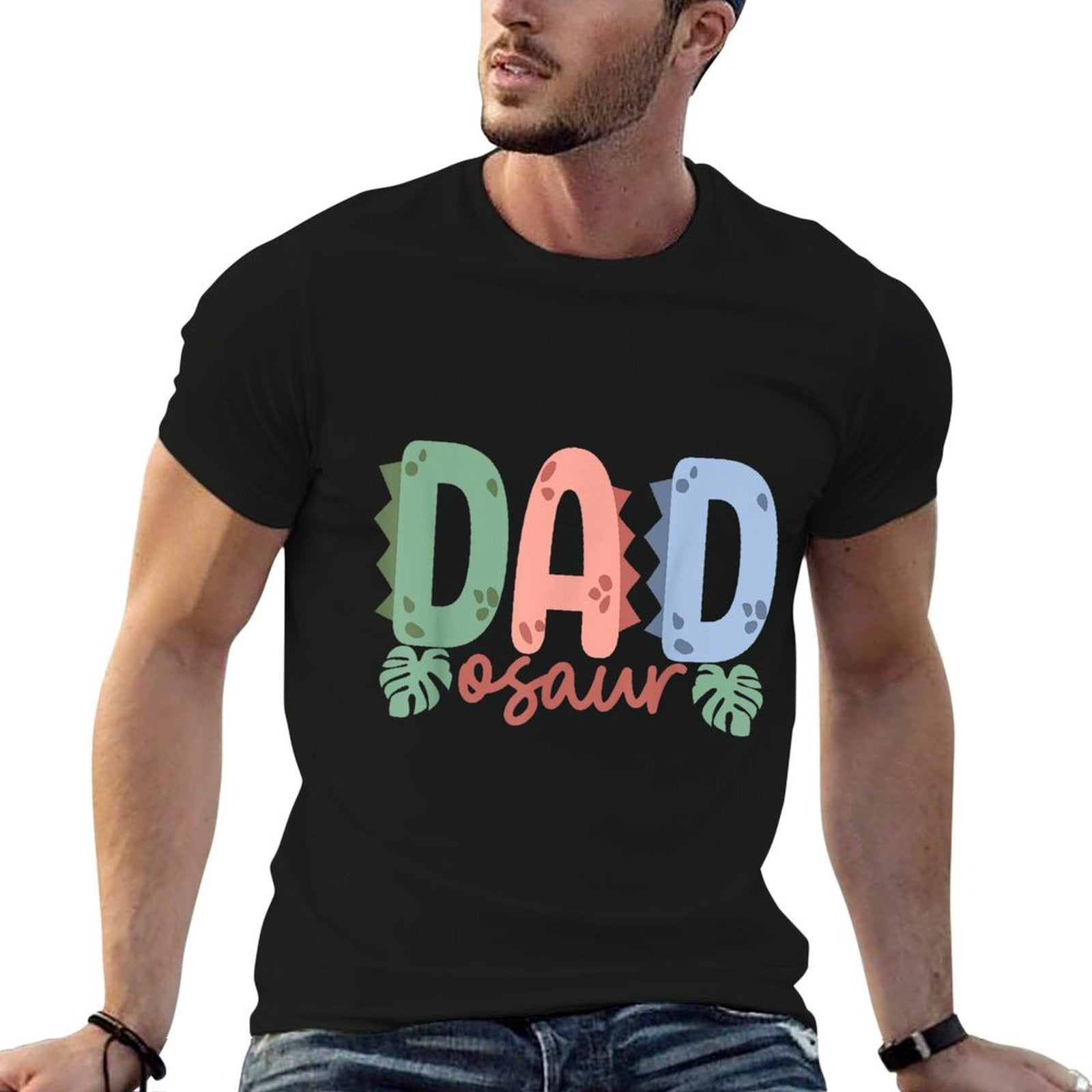Dadosaur Daddy Saurus Birthday Dinosaur Family Matching  Versatile T-Shirt
