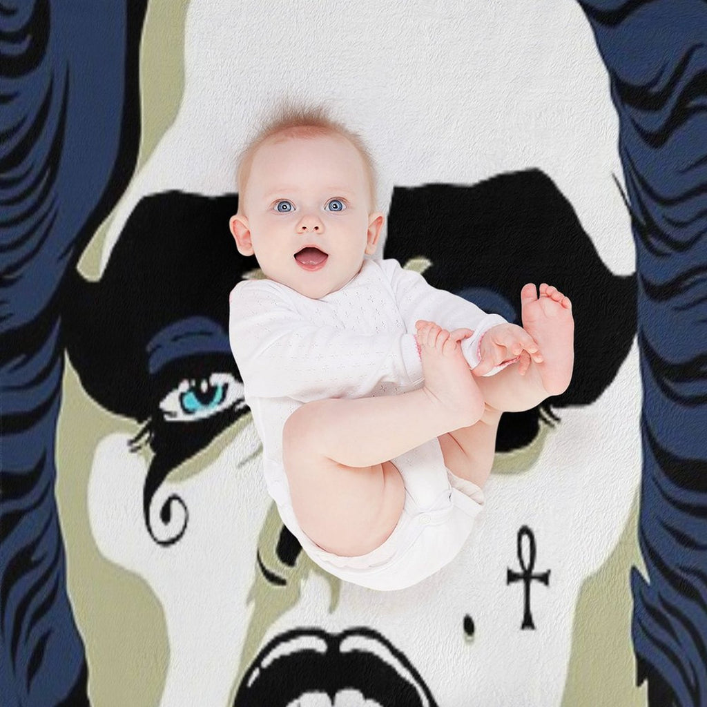 Gentlemen Prefer Goths Premium Throw Blanket