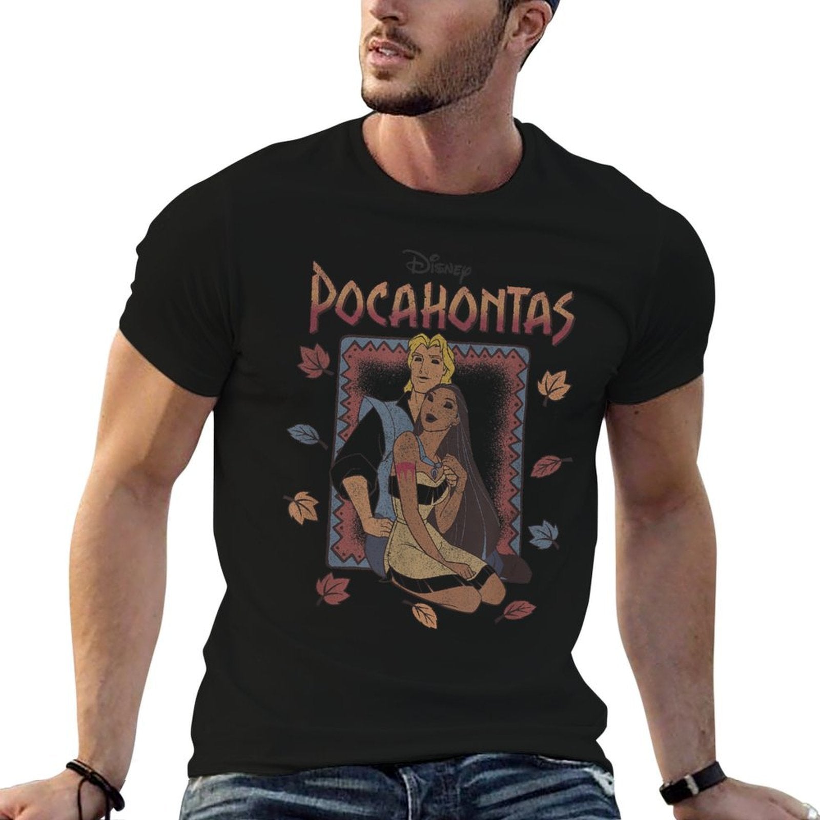 Disney Pocahontas Classic Movie Poster  Quick-drying T-Shirt