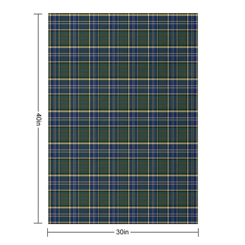 Clan MacMillan Hunting Tartan Eco-conscious Throw Blanket