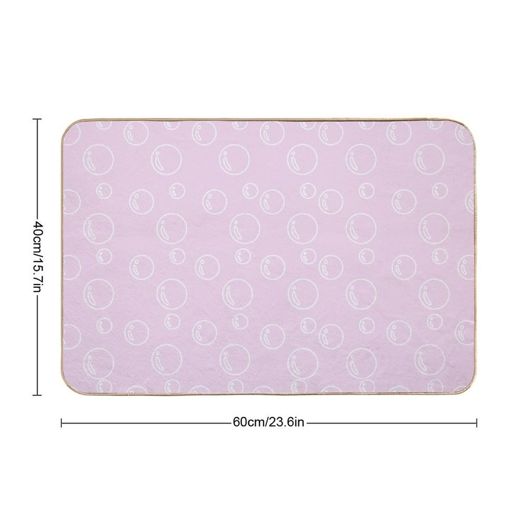 Bubble Design  Anti-Trip Bath Mat
