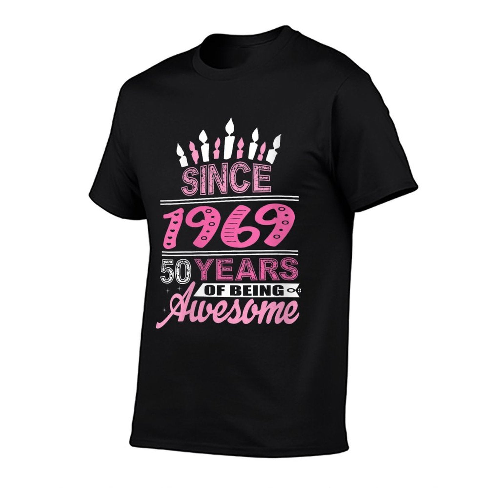 Womens Awesome Since 1969 - 50 Years Old 50th Birthday Quote Gift  Soft T-Shirt