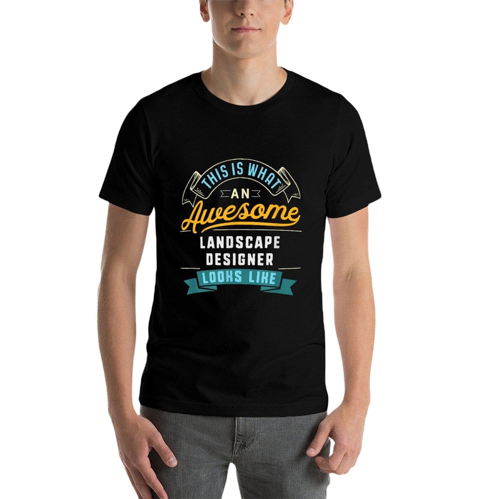 Funny Landscape Designer Awesome Job Occupation  Stretchy T-Shirt