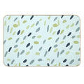 Dots on Mint  High-Traffic Bath Mat