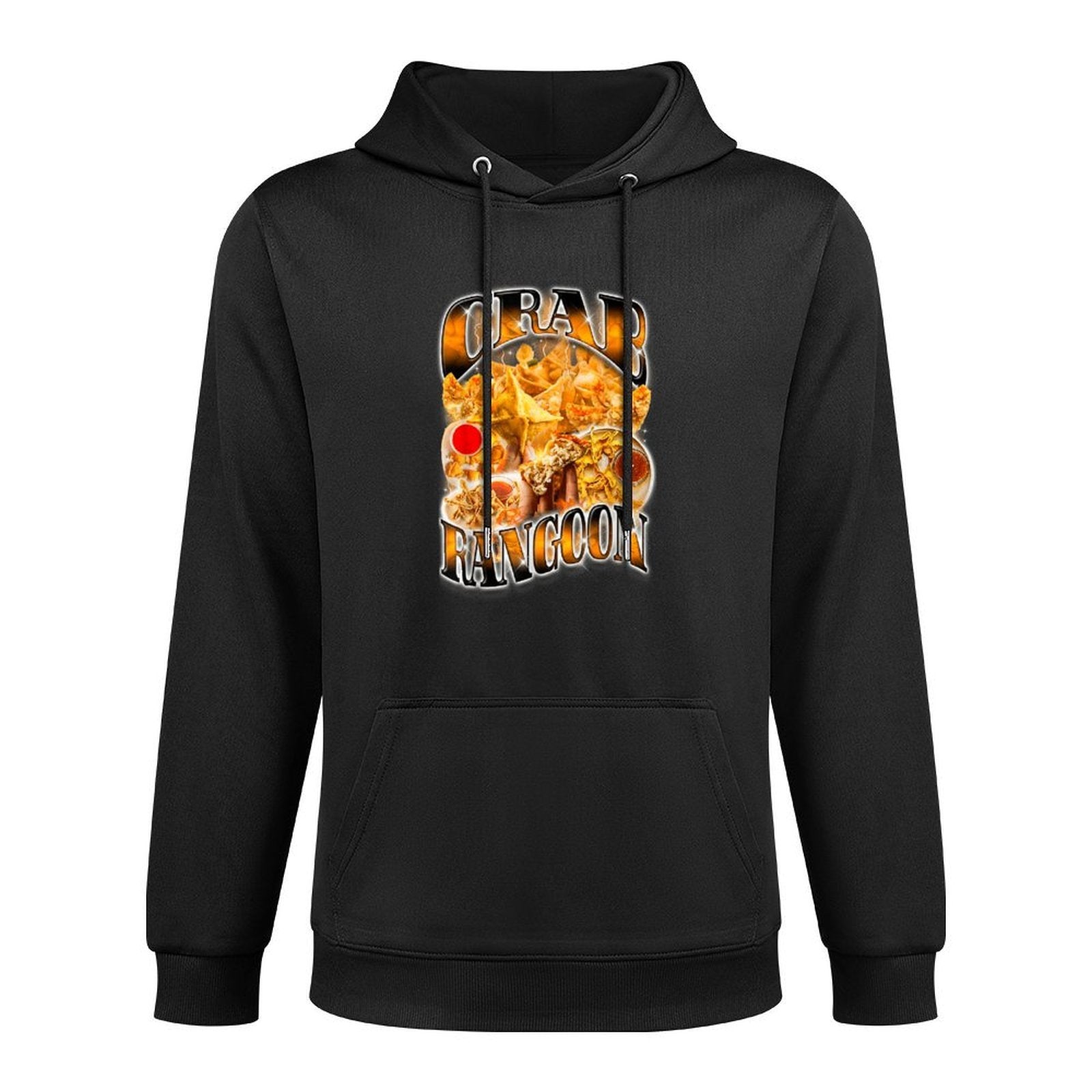 Bootleg Rap Aesthetic Goons Meme Funny Crab Rangoons 1990s Durable Construction Hoodie