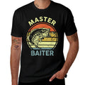 Fishing-Shirt Dad Grandpa Master-Baiter Funny  Odor-resistant T-Shirt